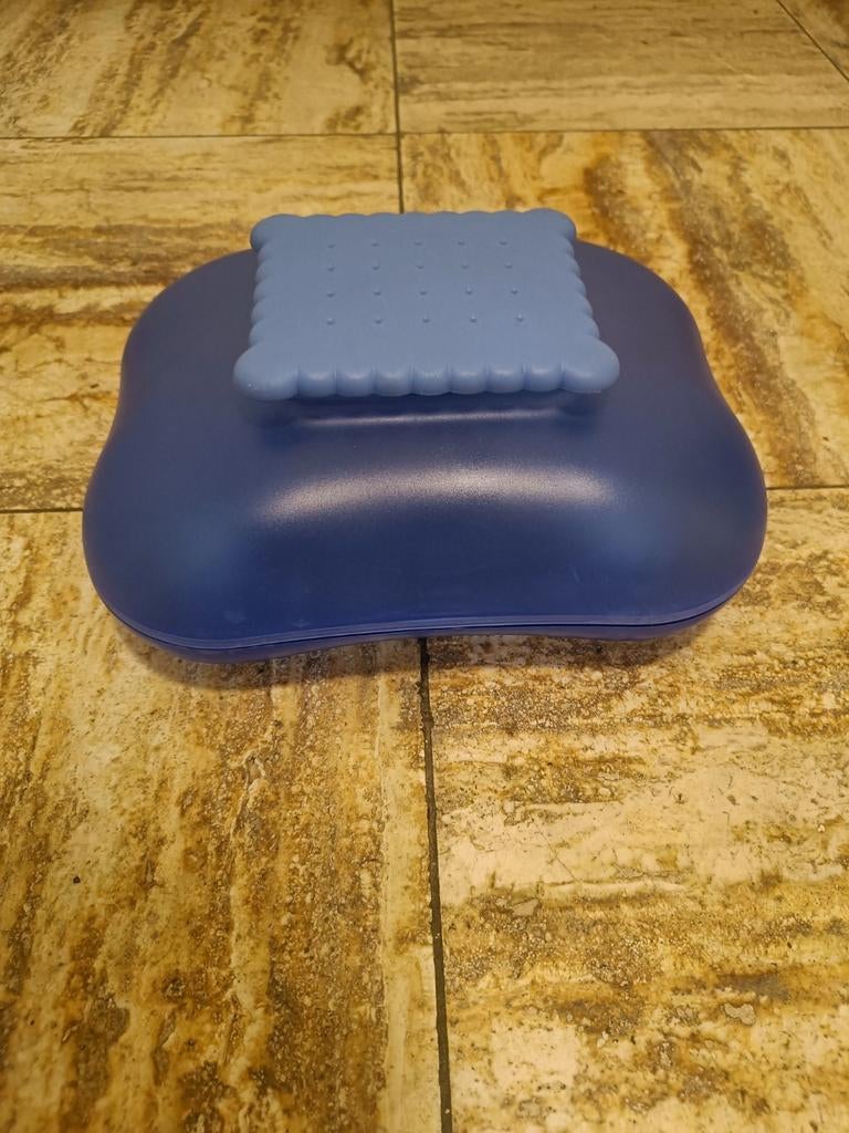 Alessi Mary Biscuit koektrommel, Ophalen of Verzenden, Gebruikt, Blauw