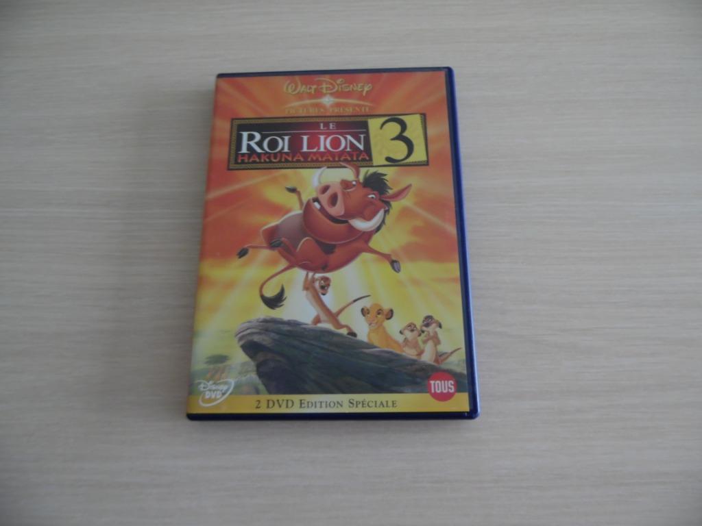 DE LEEUWENKONING 3 2 DVD DISNEY SPECIALE EDITIE, Tekenfilm, Ophalen of Verzenden, Zo goed als nieuw, Alle leeftijden