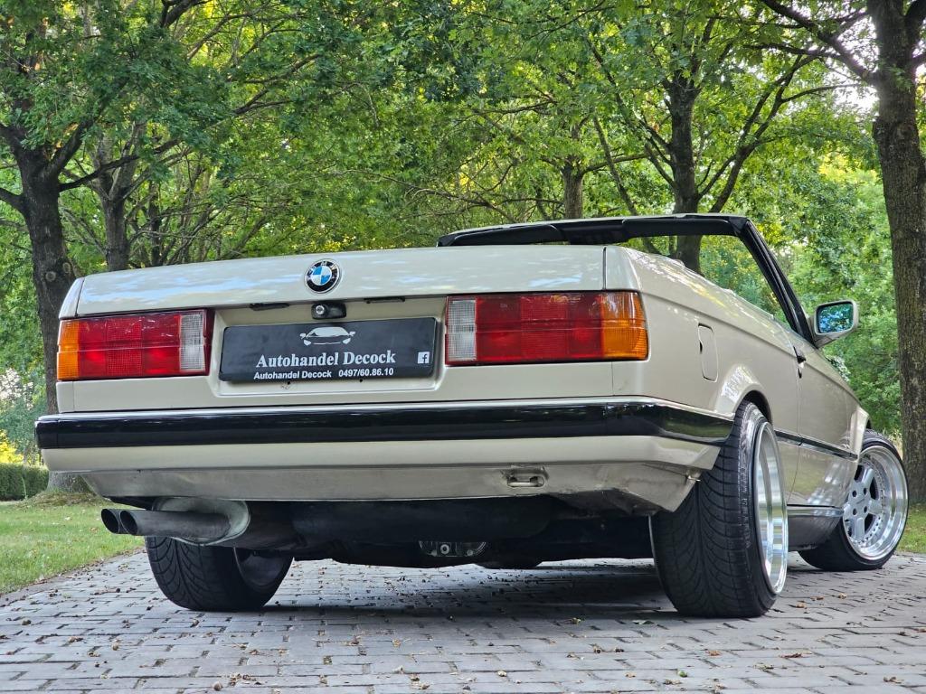 Bmw E30 325i cabriolet | automatique | EyeCatcher, Autos, Cuir, Achat, Entreprise, Cabriolet