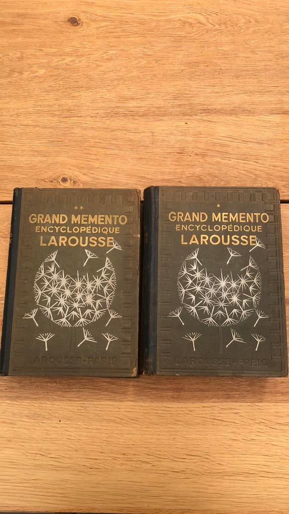 Grand mémento encyclopédique Larousse 19136 1937, Enlèvement ou Envoi, AUTRES