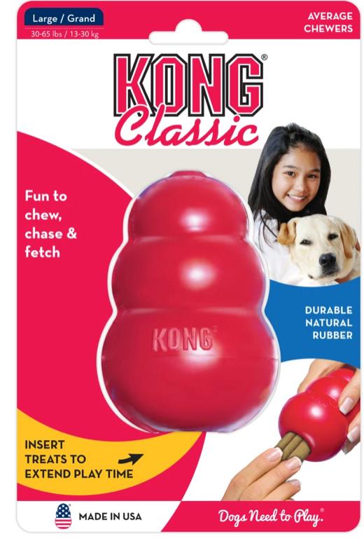 KONG Classic L, Dieren en Toebehoren, Hondenspeelgoed, Nieuw, Kauwspeelgoed, Ophalen of Verzenden