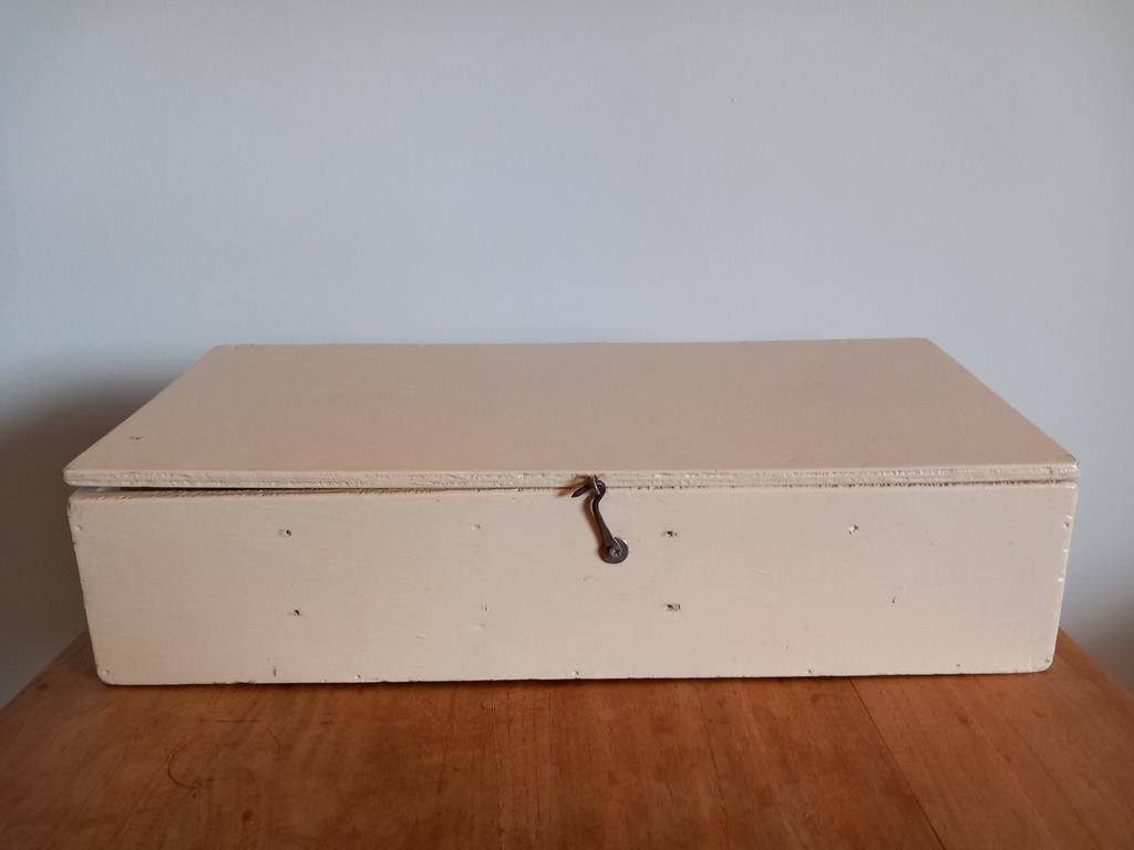 Handgemaakte houten "kassa"., Verzamelen, Ophalen