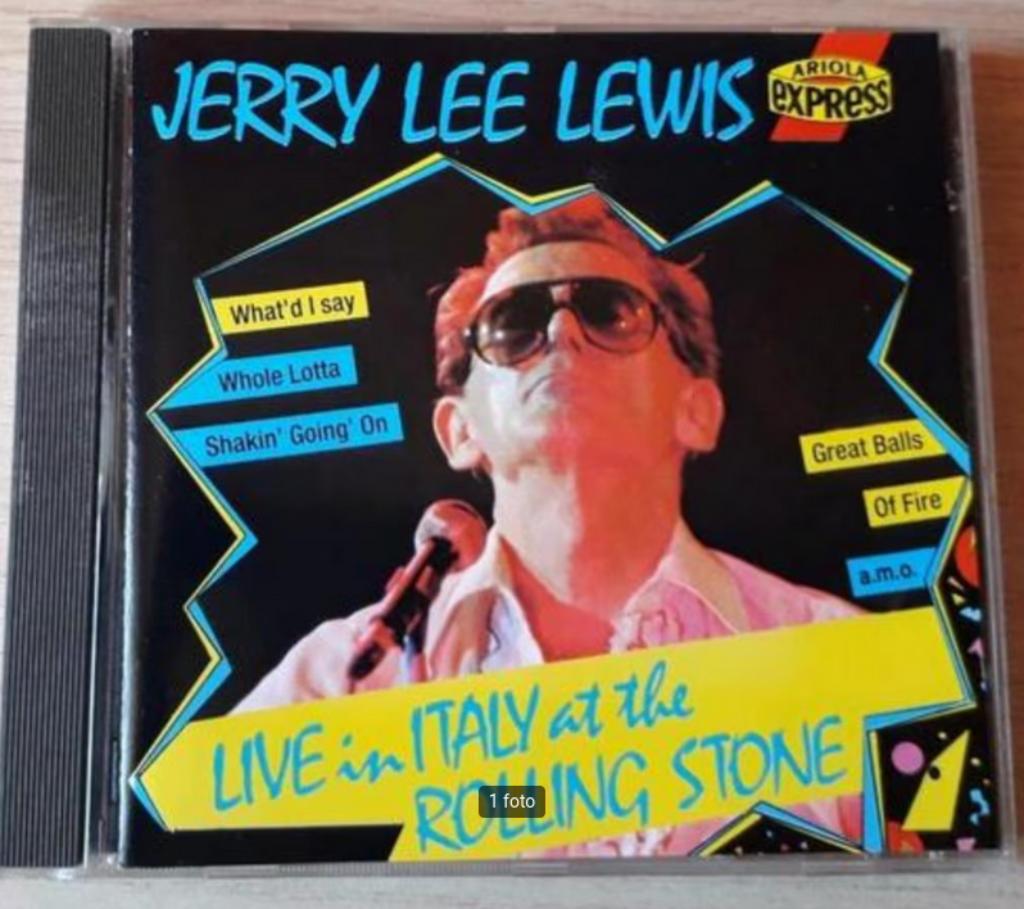 Jerry Lee Lewis: Live In Italy At The Rolling Stone (cd), Enlèvement ou Envoi