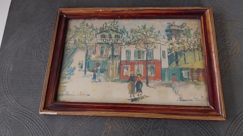 L'accent mis dans le contexte de Maurice Utrillo, Antiquités & Art, Enlèvement ou Envoi