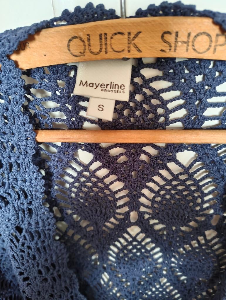 Vest Mayerline, splinternieuw, maat 36, Mayerline, Blauw, Nieuw, Ophalen of Verzenden