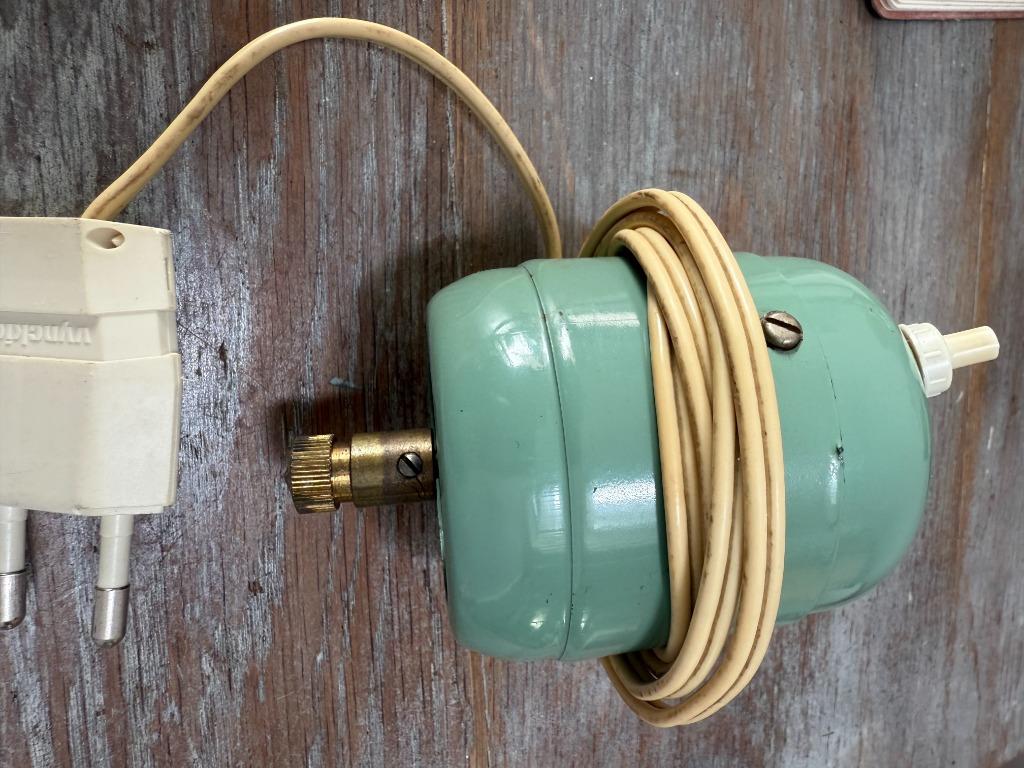 Wynckier elektromotor, klein, oud, werkt perfect, Antiek en Kunst, Verzenden