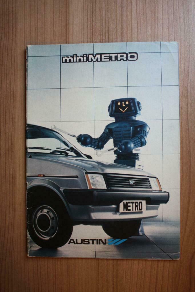 AUSTIN mini metro brochure, Enlèvement ou Envoi, Utilisé, Autres marques