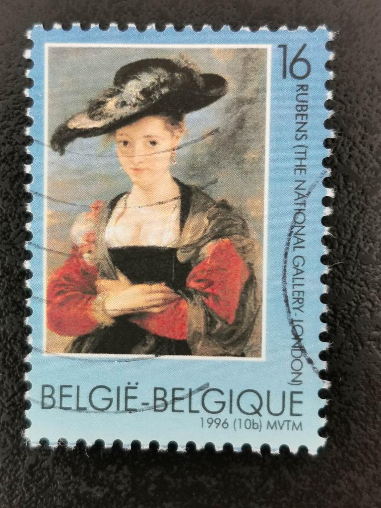 Belgie 1996 - National Gallery, Londen - P.P. Rubens, Postzegels en Munten, Ophalen of Verzenden, Gestempeld, Kunst