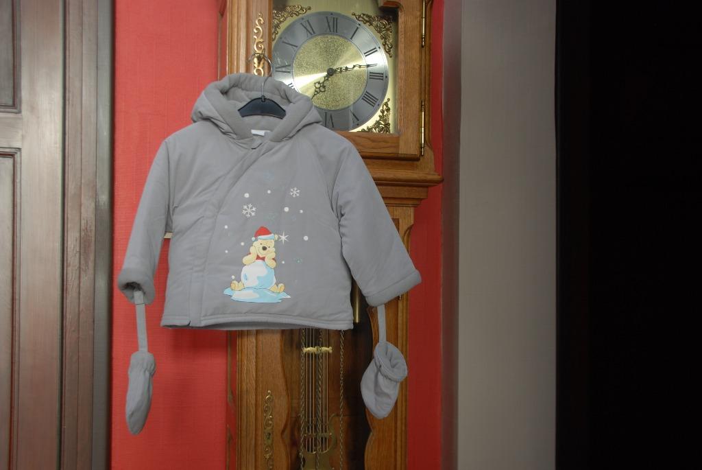 Bébé Veste Manteau Blouson Doudoune Parka grise "Disney" T92, Neuf, Garçon ou Fille, Enlèvement ou Envoi, Disney baby