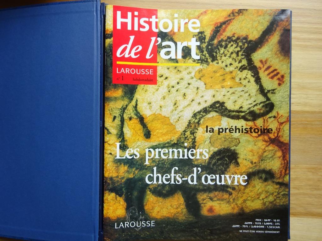 Histoire de l'art, Laroussse, 12 nummers 1 tot 12 ingebonden, Enlèvement ou Envoi, Comme neuf, Sculpture