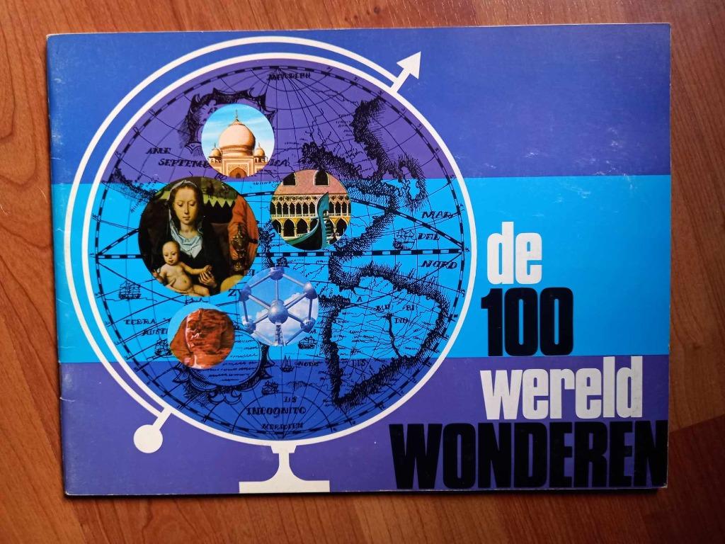 Parein - De 100 wereld wonderen (1968) 1e druk!, Envoi, Comme neuf, Album d'images