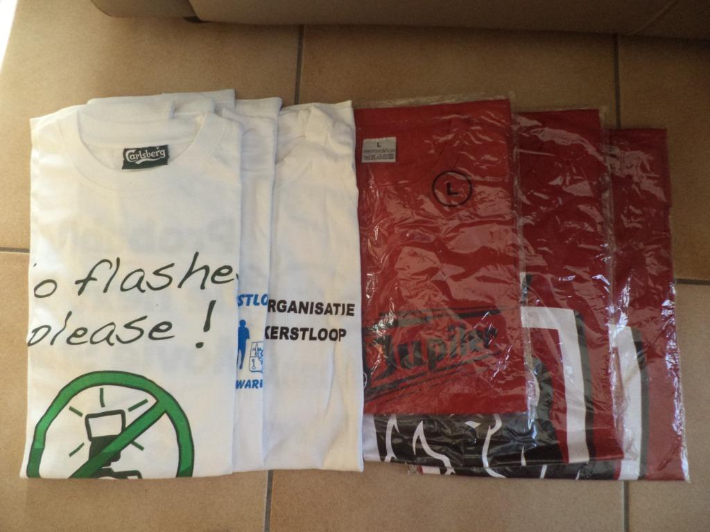 nieuwe T-shirts met reklame op, Ophalen of Verzenden, Nieuw, Maat 48/50 (M), Overige kleuren