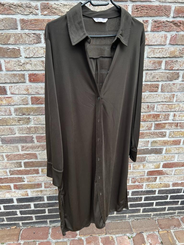 NIEUWE LANGE VEST / KLEEDJE H&M XXL, Kleding | Dames, H&M, Ophalen of Verzenden, Nieuw, Bruin