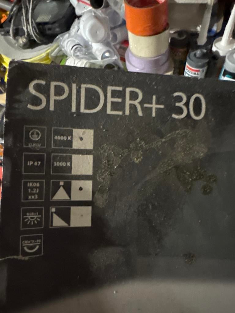 Lampe LED extérieure SPIDER+30 – IP67 – 4000K – neuve, Enlèvement, Neuf, LED