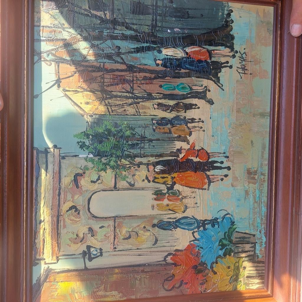 Schilderij, Ophalen
