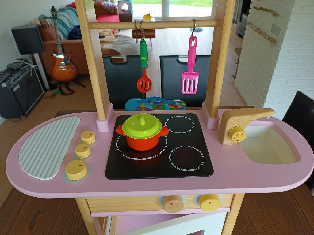 Keuken Ikea samen met nog een klein keukentje, Enlèvement, Utilisé, Jouer à la cuisine