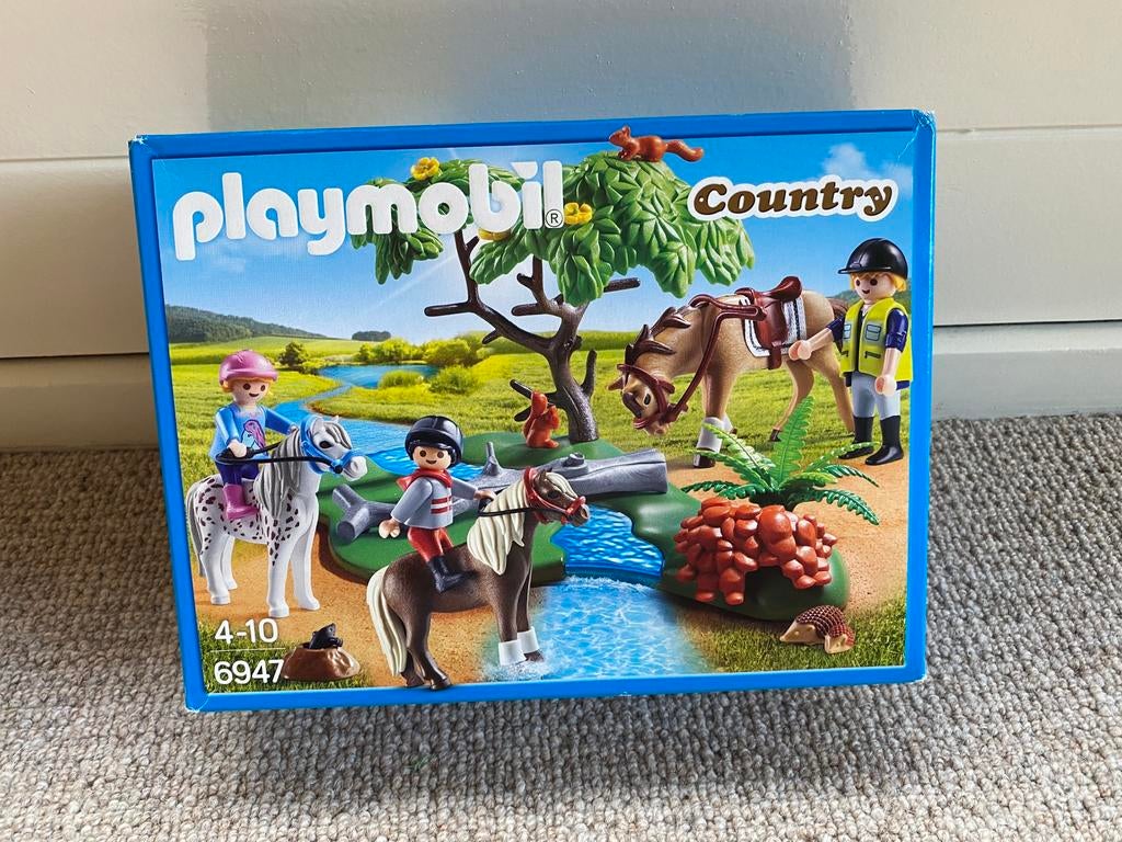 Playmobil ponyrijles - nieuw, Ophalen of Verzenden, Nieuw, Complete set