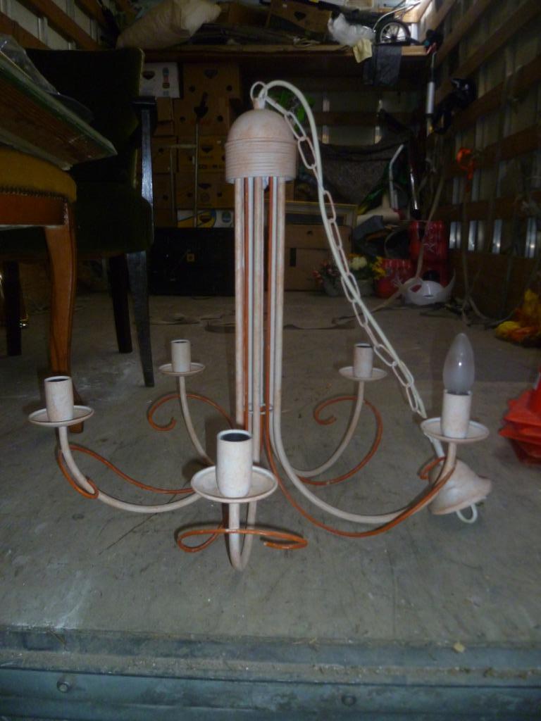 METALEN LUSTER, Antiek en Kunst, Ophalen