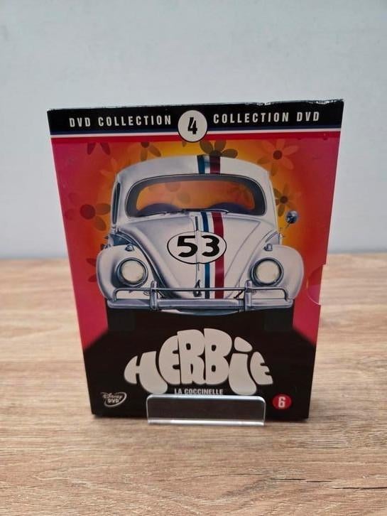 Herbie box 4 films van Disney, Cd's en Dvd's, Ophalen of Verzenden, Zo goed als nieuw