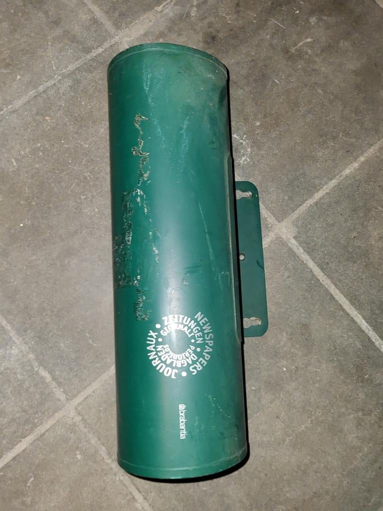 Rouleau journal Brabantia, Utilisé