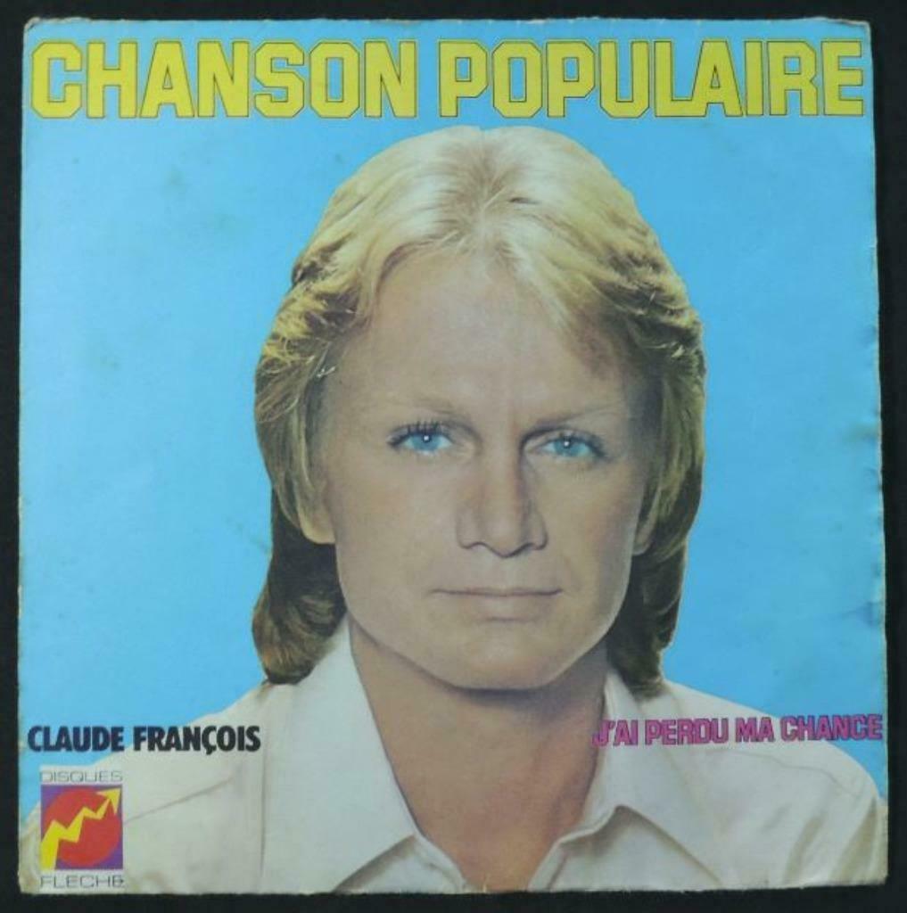 Disque Album vinyle Claude Francois chanson populaire, CD & DVD, Enlèvement ou Envoi