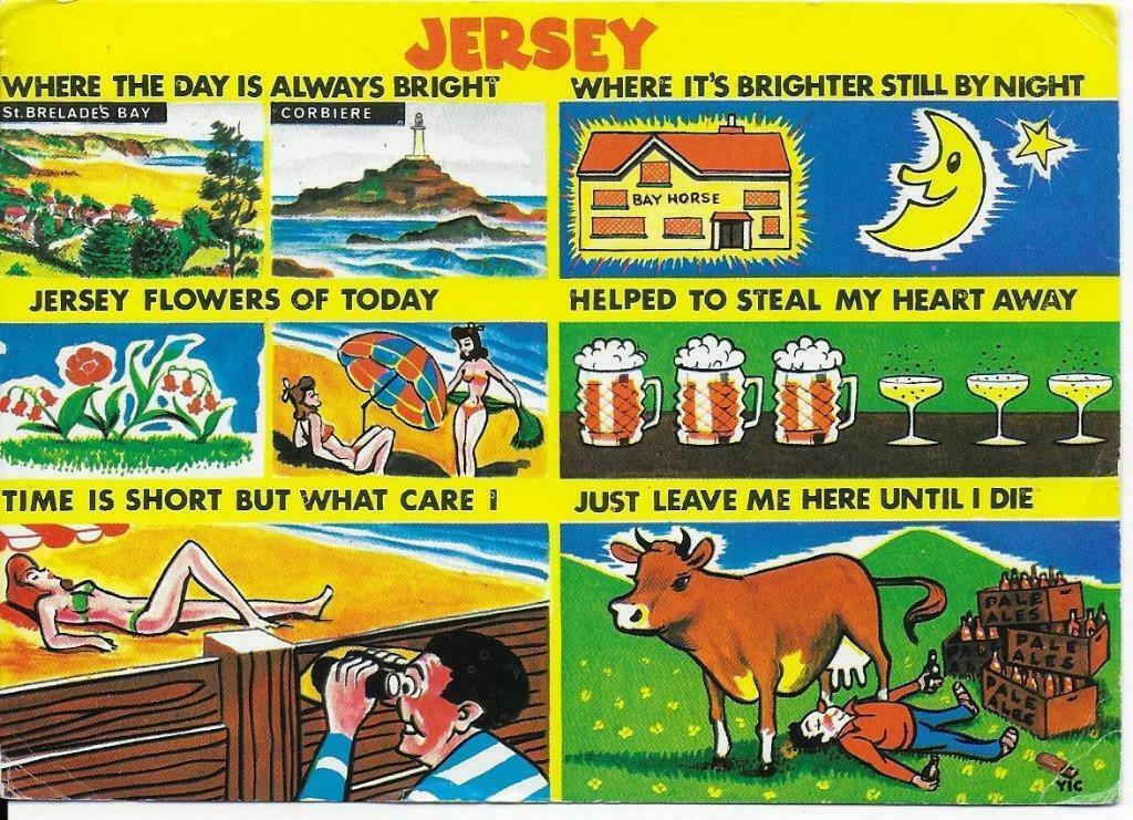 Jersey, Collections, Cartes postales | Animaux, Envoi, Chien ou Chat
