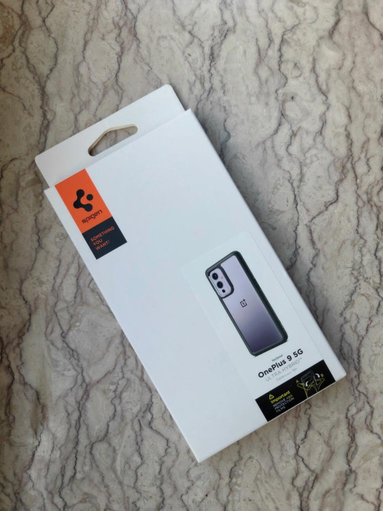 OnePlus9 Case - Spigen Ultra Hybrid, Telecommunicatie, Ophalen of Verzenden, Nieuw, Hoesje of Tasje
