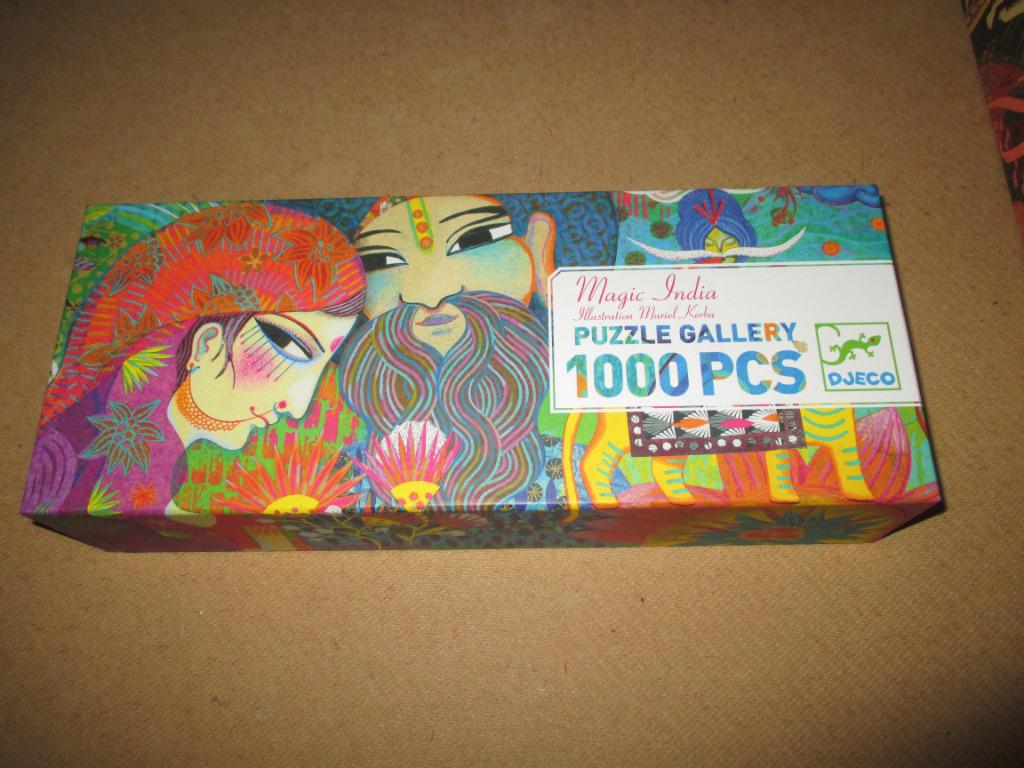 puzzel magic India merk Djeco nieuw, Ophalen of Verzenden, 500 t/m 1500 stukjes, Nieuw, Legpuzzel