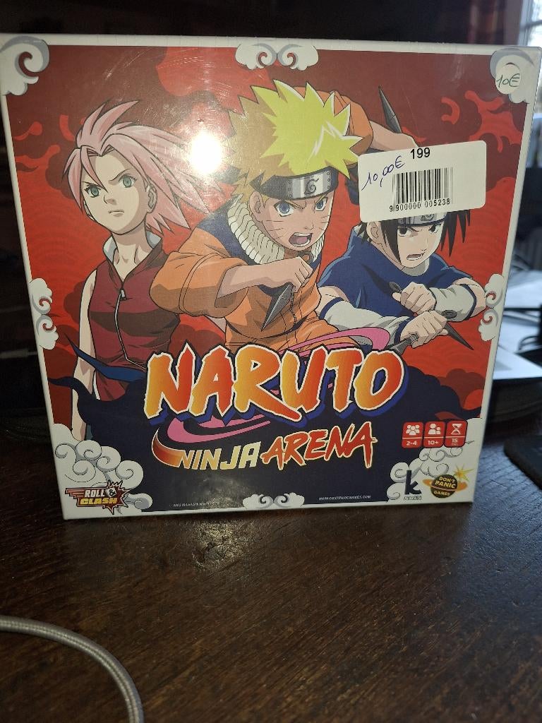 NARUTO NINJA ARENA, Trois ou quatre joueurs, Enlèvement ou Envoi, Comme neuf, DONT PANIC GAMES