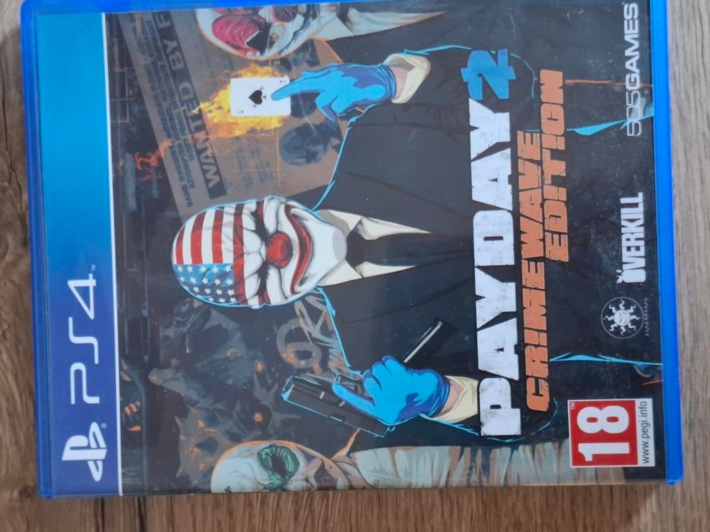 PS4 Payday 2, Envoi, Comme neuf