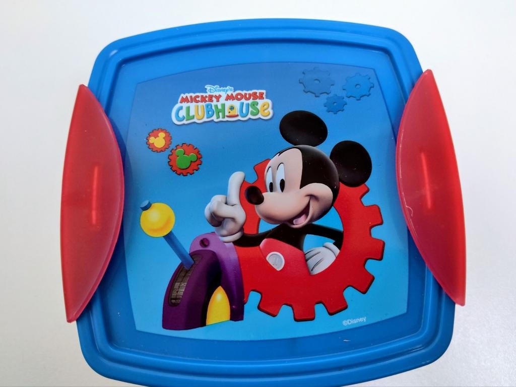 Brooddoos Mickey mouse, Ophalen of Verzenden, Mickey Mouse, Nieuw