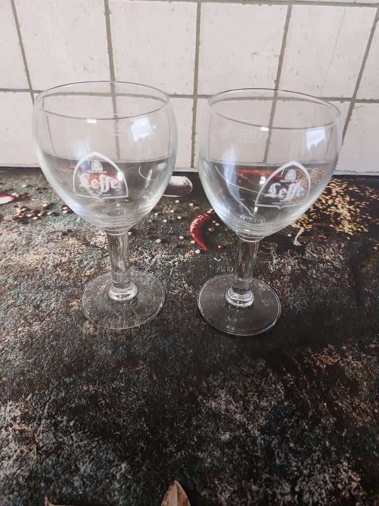 Verres de dégustation Leffe, Collections, Verres & Petits Verres, Enlèvement ou Envoi, Comme neuf, Verre à bière