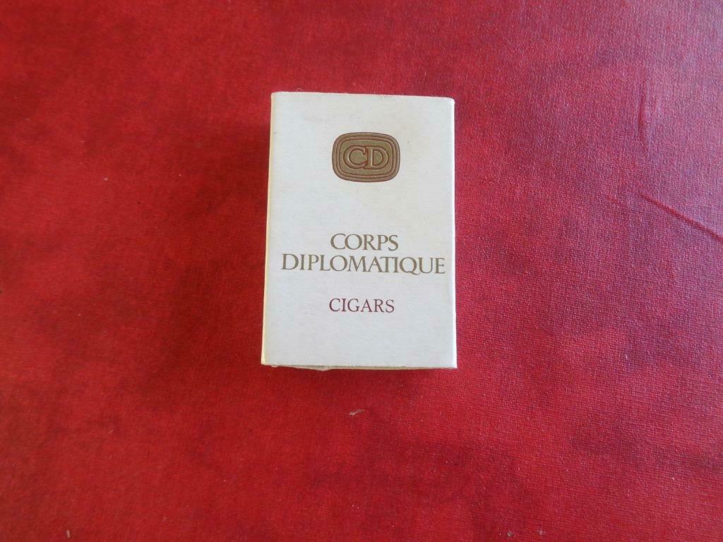 Pochette allumettes USA. "CORPS DIPLOMATIQUE". Vintage, Collections, Envoi, Utilisé, Boîtes ou marques d'allumettes