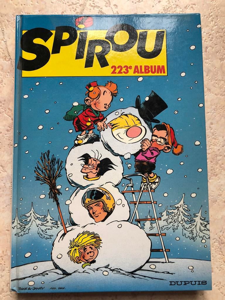 Album recueil Spirou 223, Enlèvement ou Envoi, Comme neuf