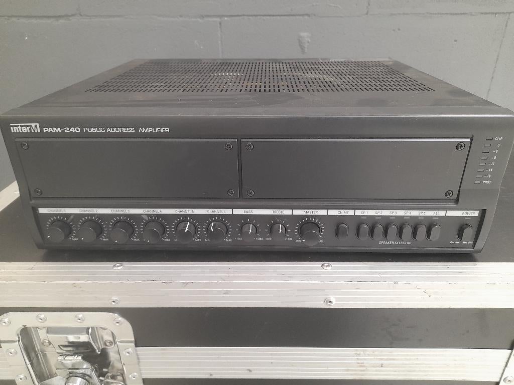 Inter m PAM-240 versterker, Ophalen, Gebruikt, Audio