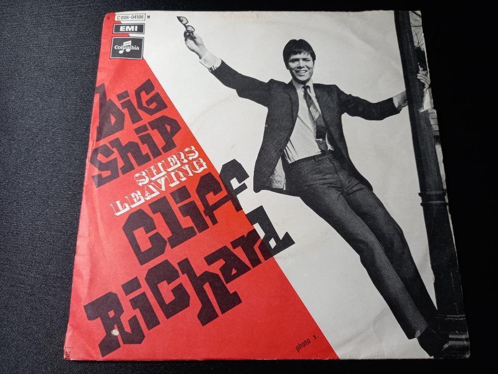 Cliff Richard – Big Ship / She's Leaving You '7, Ophalen of Verzenden, Zo goed als nieuw, Pop