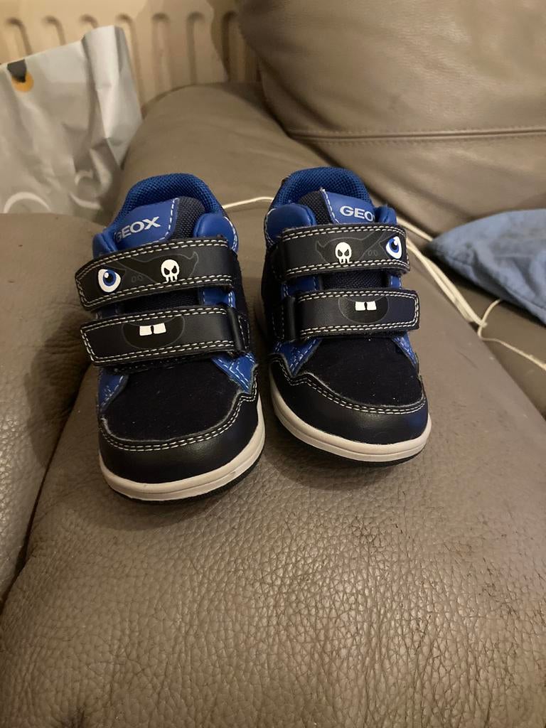 Geox babyschoentjes, Kinderen en Baby's, Babykleding | Schoentjes en Sokjes, Ophalen, Schoentjes, Zo goed als nieuw, Geox