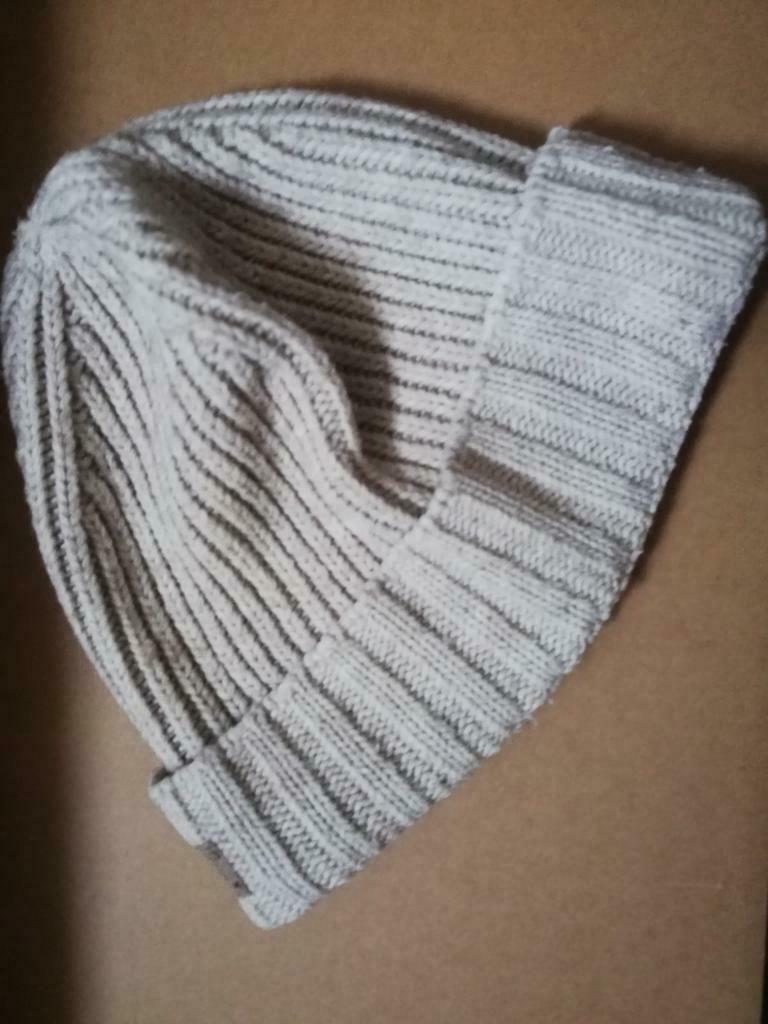 Muts in wol, beige, L, Ophalen of Verzenden