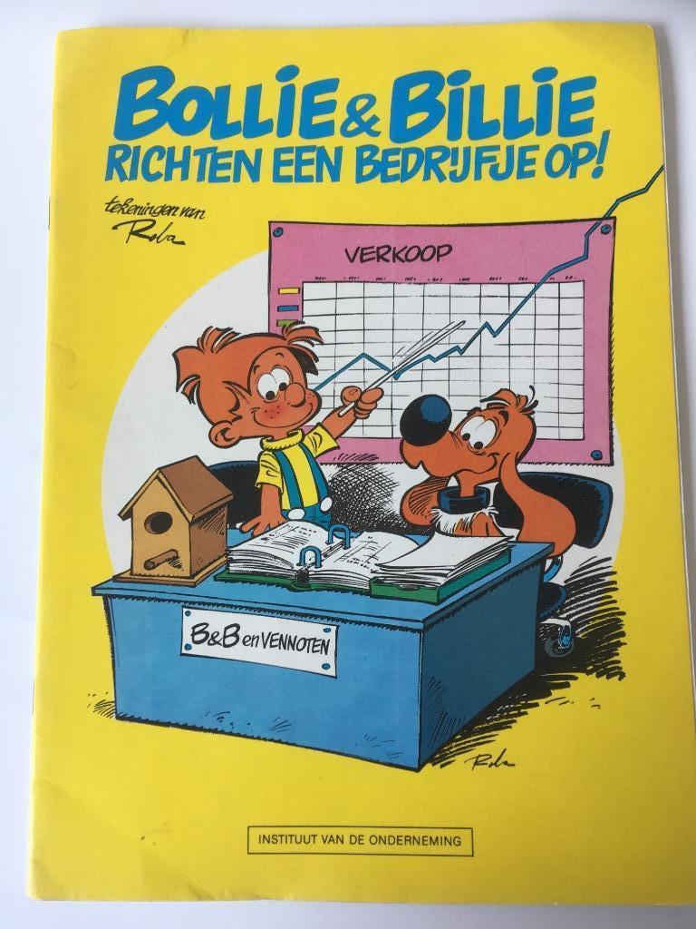 Strip Bollie en Billie richten een bedrijfje op, Enlèvement ou Envoi, Comme neuf