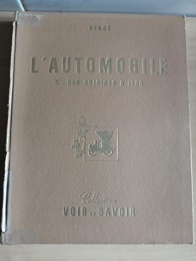 Hergé - L'automobile. Des origines à 1900 - E.O. 1953, Enlèvement ou Envoi, Hergé