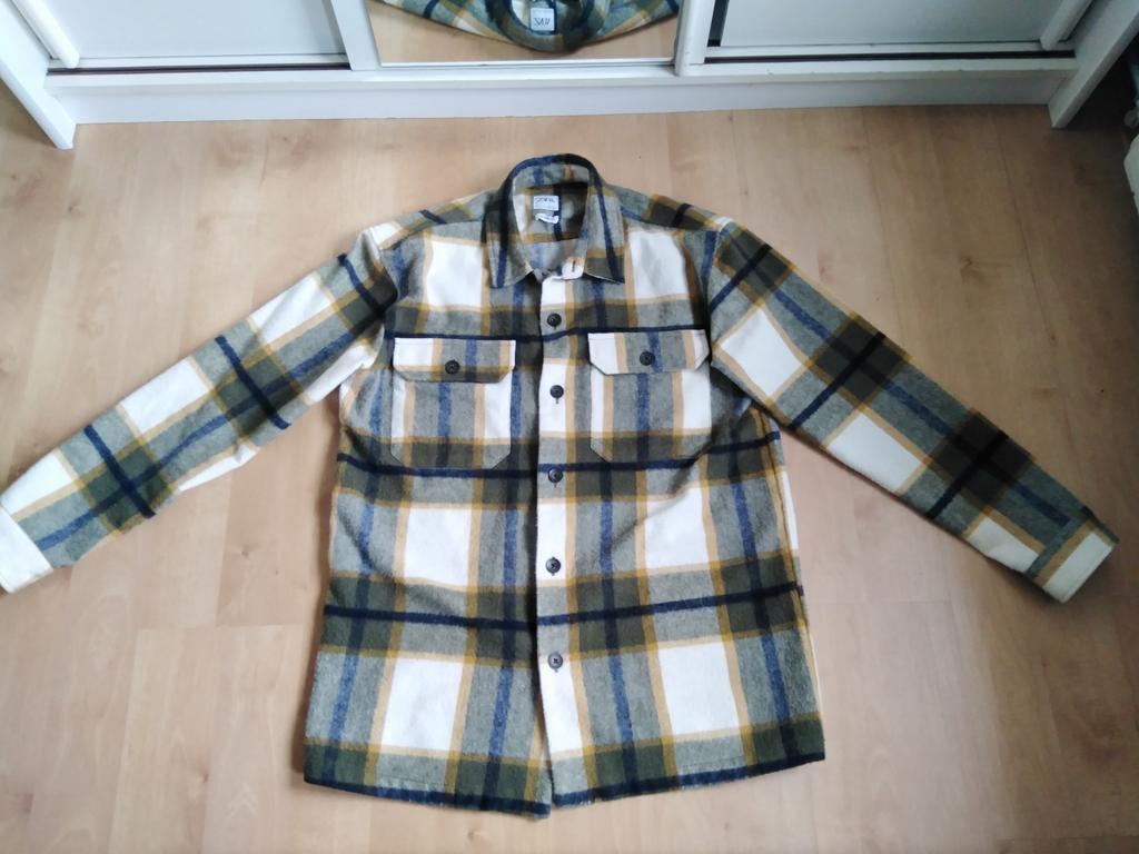 Geruit jasje Zara, Kleding | Heren, Maat 52/54 (L), Zara, Beige, Ophalen of Verzenden
