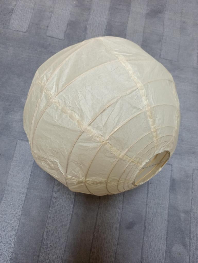 Papieren plafondlamp, Ophalen, Zo goed als nieuw