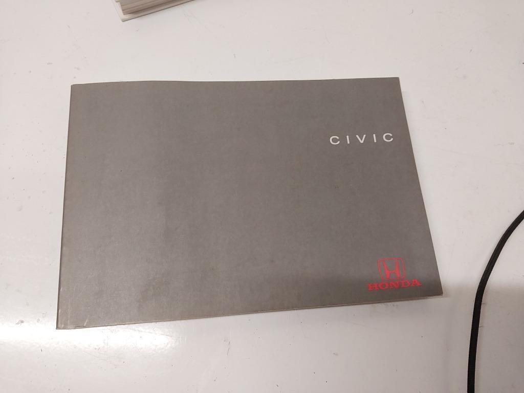 instructieboek Honda Civic 1998, Ophalen of Verzenden, Gelezen