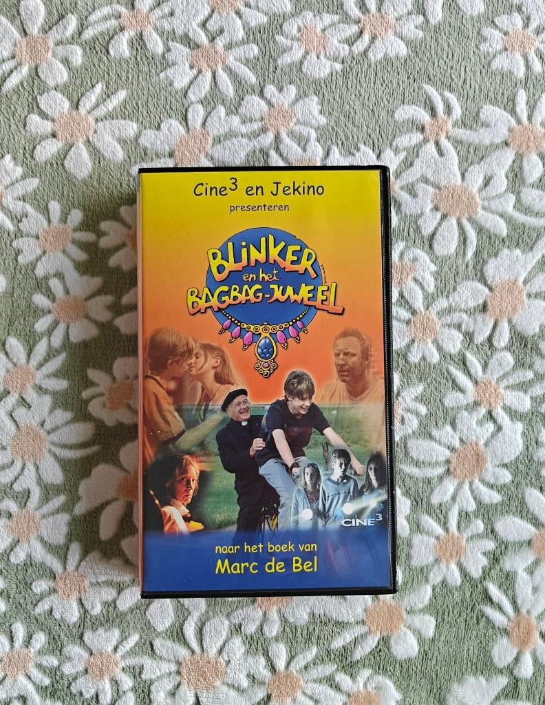 VHS - Blinker en het bagbag juweel - Marc De Bel - €3, Vanaf 6 jaar, Ophalen, Gebruikt, Nederlandstalig