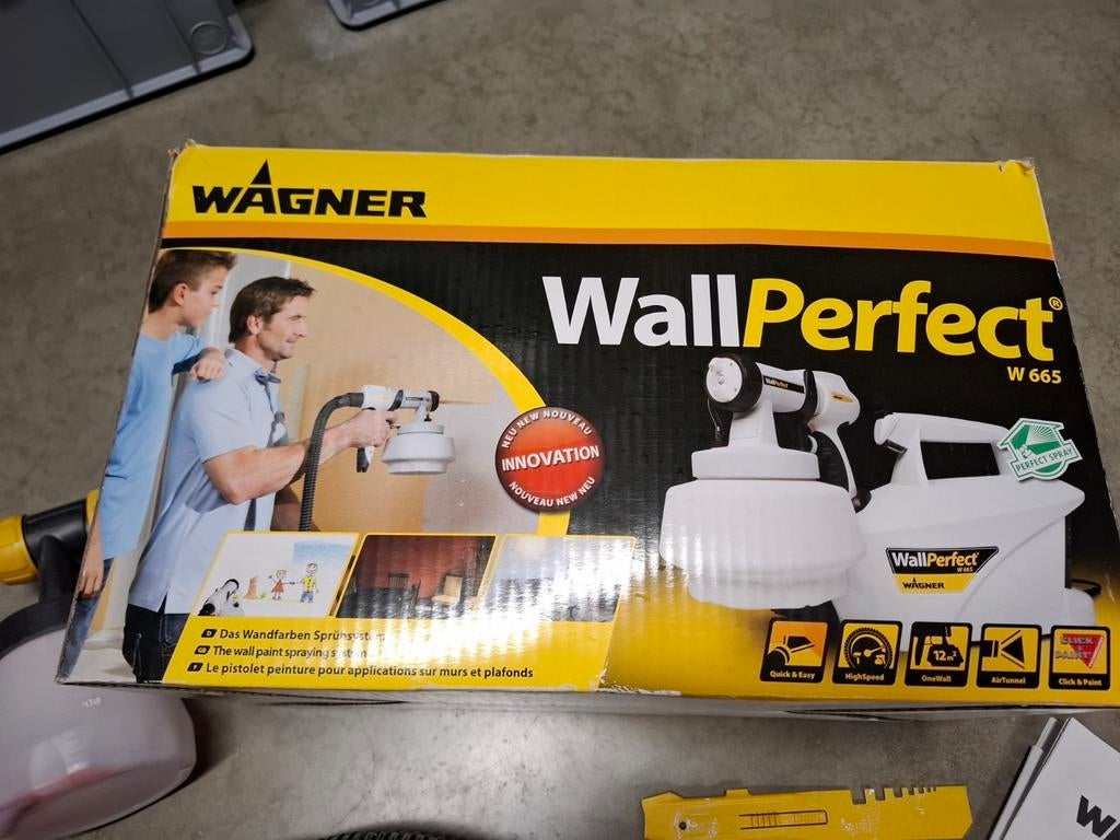 Wagner W 665 in goed werkende staat., Doe-het-zelf en Bouw, Ophalen of Verzenden, Gebruikt