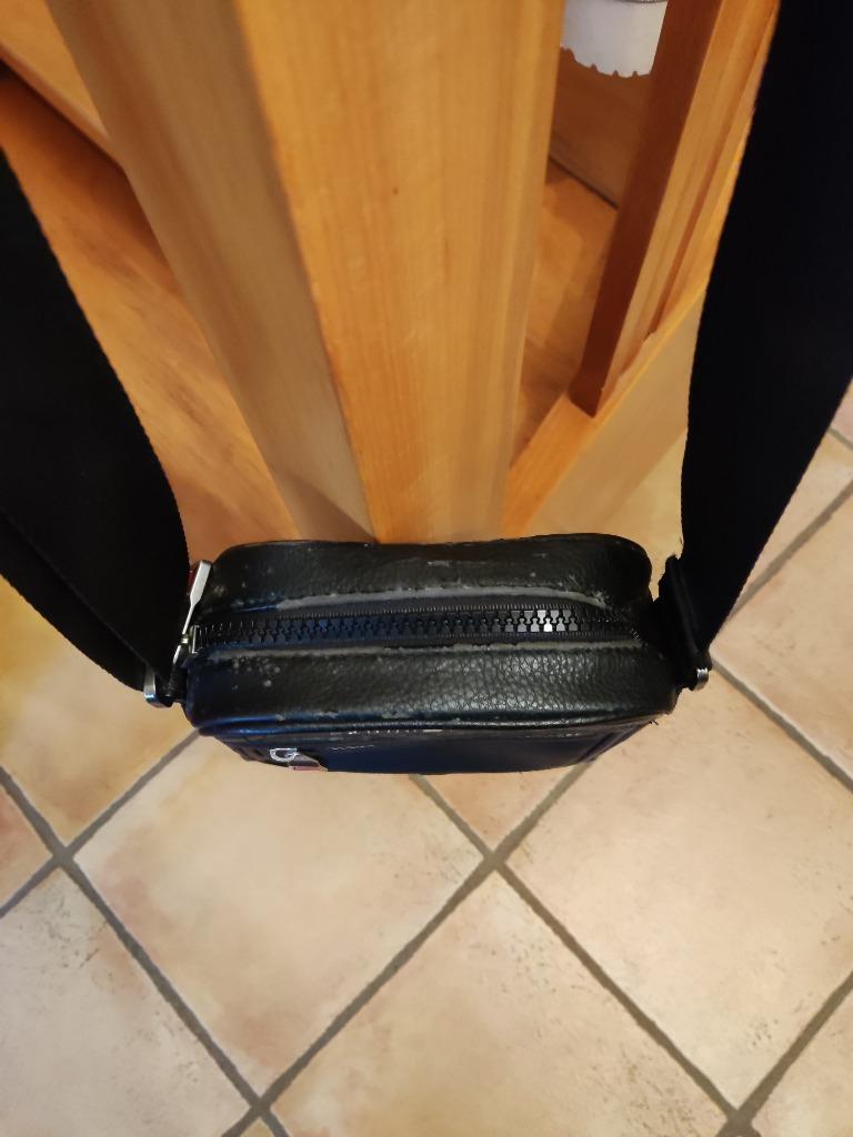 Sac bandoulière  tommy Hilfiger, Enlèvement, Utilisé, Noir, Cuir