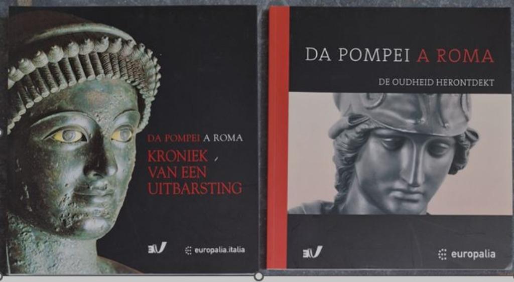 Da Pompei a Roma, Europalia, Ophalen, Zo goed als nieuw, Diverse auteurs