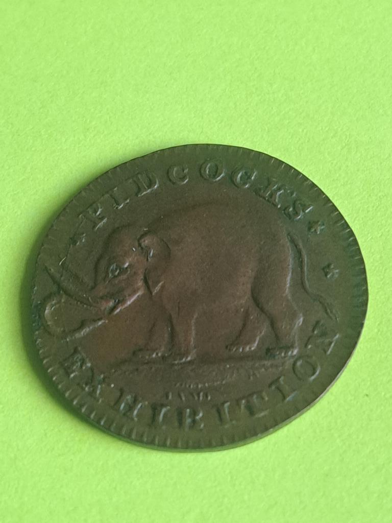 1795-1801 Angleterre 1/4 penny exposition de Pidcock, Envoi, Autres pays, Monnaie en vrac