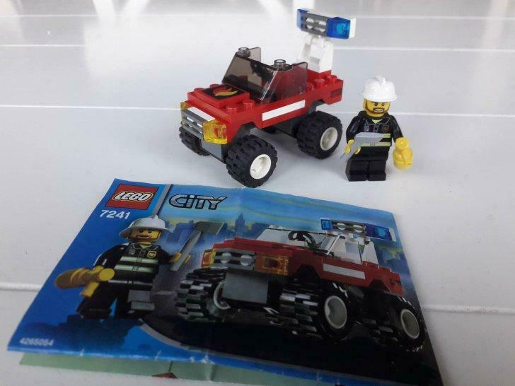 Lego City 7241 commandant brandweerwagen, Kinderen en Baby's, Speelgoed | Duplo en Lego, Ophalen of Verzenden, Gebruikt, Complete set