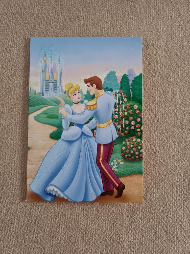 Kaart Disney Princess, Verzamelen, Ophalen of Verzenden, Sneeuwwitje of Doornroosje, Nieuw, Papier, Kaart of Schrift